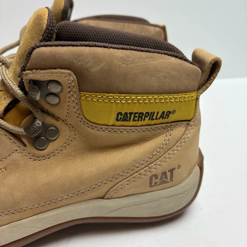 Caterpillar Men's Active Alaska Lace-Up Boot, Honey, 8 M US Hiking Work